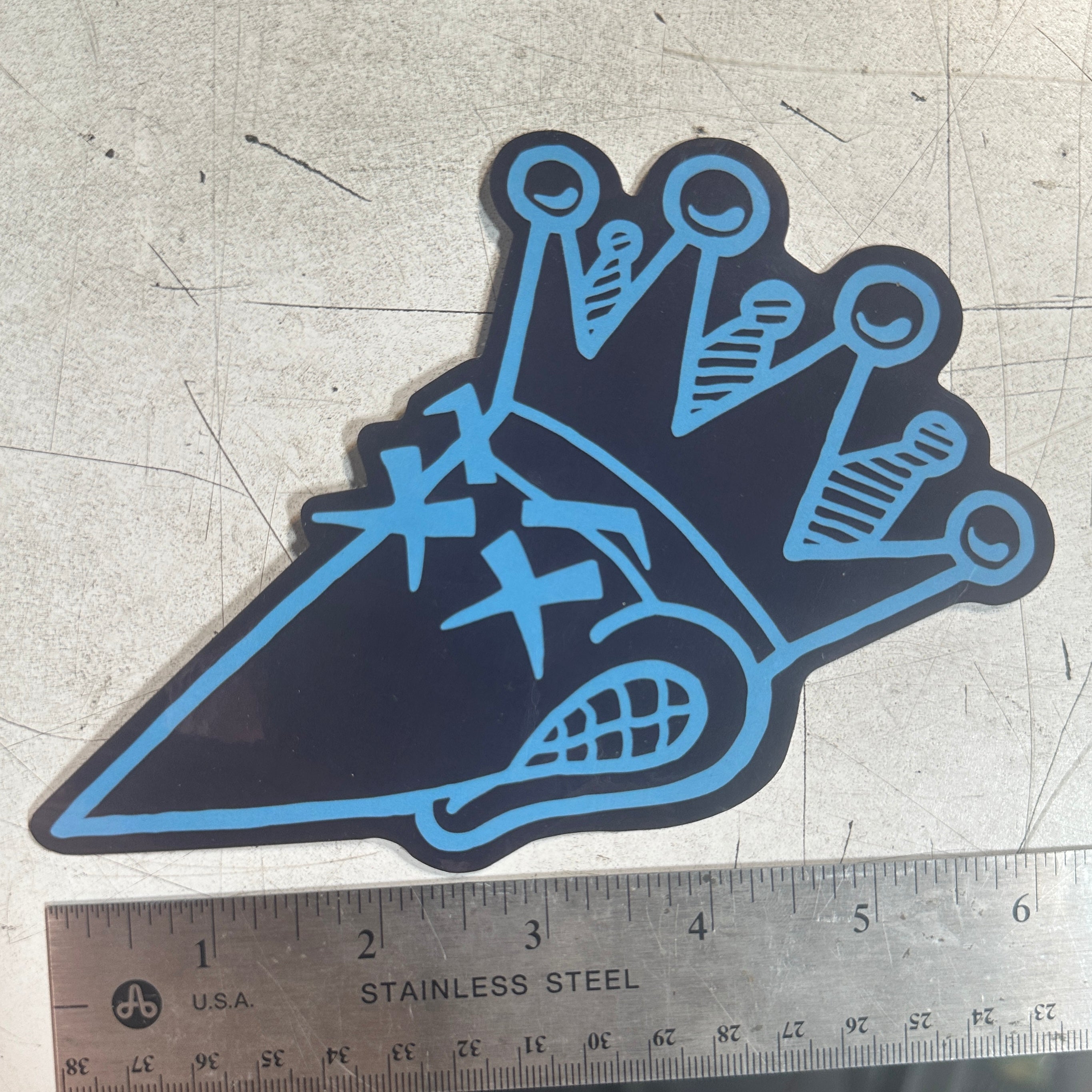 GK Sticker - EL GK Head GrindKing