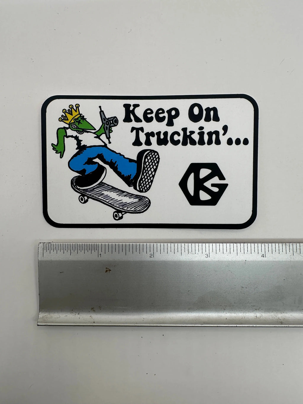 GK Keep Truckin' Sticker GrindKing