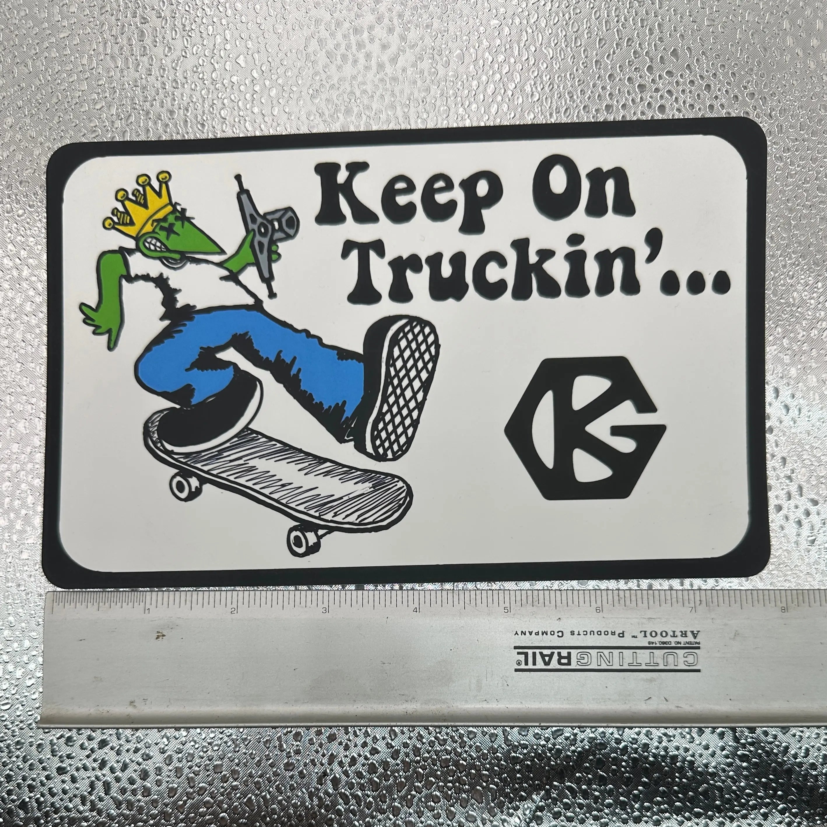 GK Keep Truckin' Sticker GrindKing
